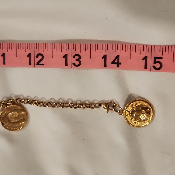 Necklace Lot Bundle Costume Jewelry Murano Italy Glass Gold Chain Layering - Picture 6 of 10